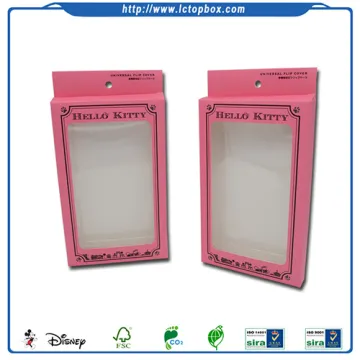 Fancy phone case hanger color box