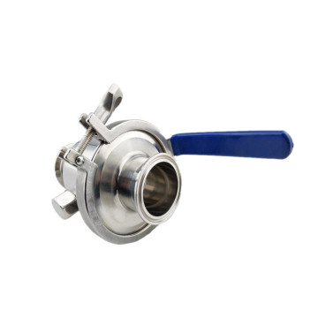 Stainless steel non-stagnant ball valve