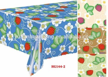 pvc printed non-woven fobric table cloths