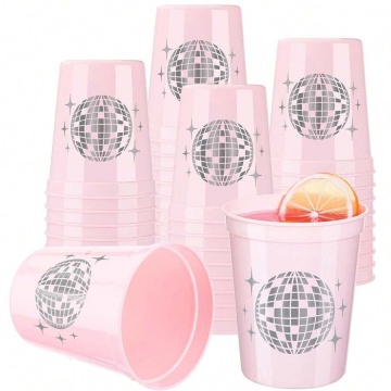 New Design Disco Cup - Disposable Plastic Drinking Cups