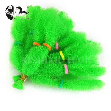 2016 Wholesale synthetic kinky curly afro hair weave for braiding