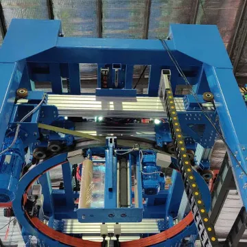 high performance horizontal ring wrapping machine