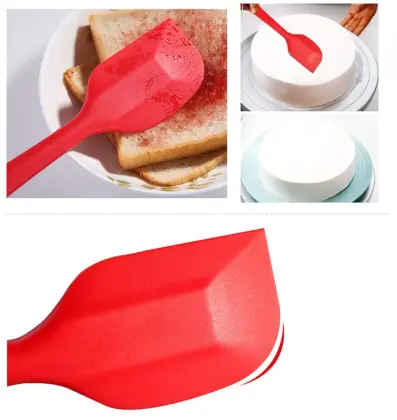 Silicone Rubber Spatula Baking Spoon Spatula Set