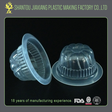 custom disposable transparent pp jelly cup for sale