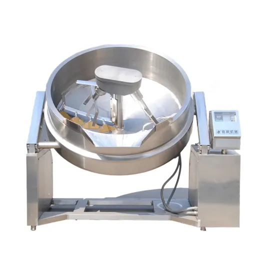 Automatic Stainless Steel Gas Jacketed Kettle with Agitator