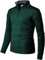 Maglione pullover zip casual da uomo