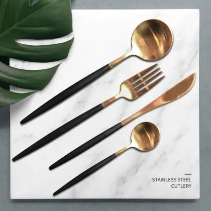 Royal Stainless Steel Spoon Fork Knife Flatware Sets
