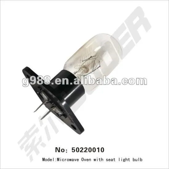 microwave oven bulb with seat refrigeration spare parts