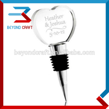 Christmas Glass Cristal Wine Bottle Stopper Wedding Favors Wholesale