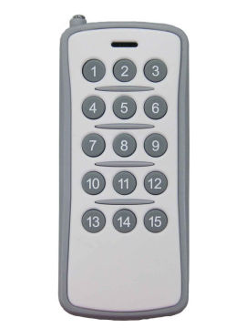 12v Waterproof Rf Remote Controller Wireless 60m Range 15 Keys