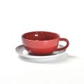 Wholesale Vintage Cappuccino ceramic coffee cup and saucer