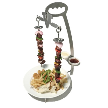 Nando's Chicken Stainless Steel BBQ Stand