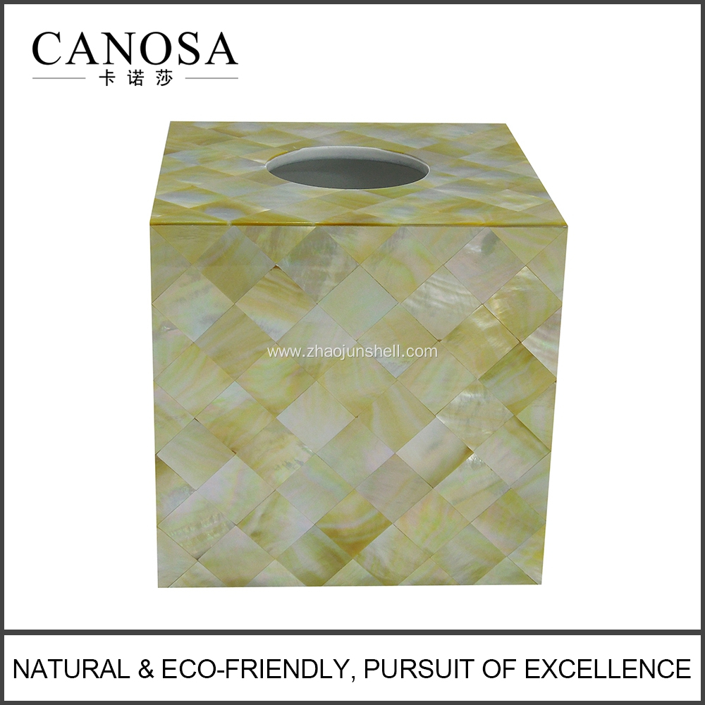 Wholesale Custom Printed Tissue Box with Seashell