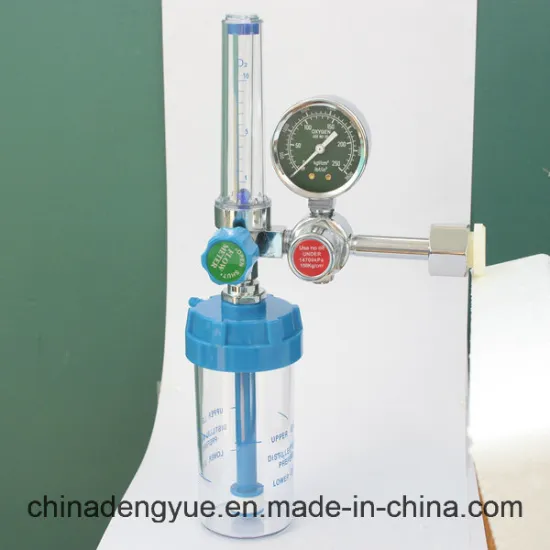 CE ISO Medical Oxygen Regulator with Flowmeter