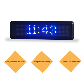 Indoor LED Display P7.62 Moving Message Sign