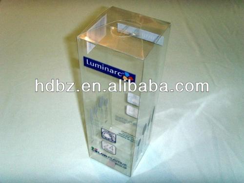 shanghai supplier plastic package pet folding box