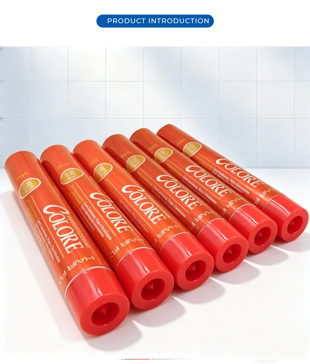 Multi pcs Hair Dye Aluminum Packaging Tubes X Φ25 tube