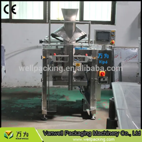 single way valve coffee Automatic Euro-hole bag packing machine