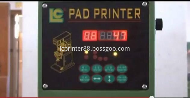 Single color T-shirt logo and Keypress pad printer