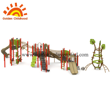 Toddler Play Equipment Colorful Rope Climbing