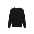 Men's Knitted Organic Cotton Crew-Neck Pullover