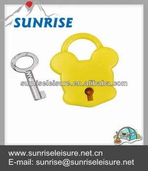 36101-G cartoon small key padlock