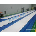 Fluoroplastic fabric-backed lining sheet