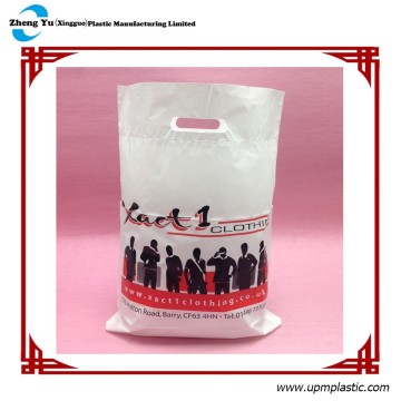 Customer Design Die Cut Handle Plastic Shopping Bag