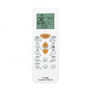 High quality AC Remote Control Universal Remote For Air Conditioner 4000 In 1 KT-3999