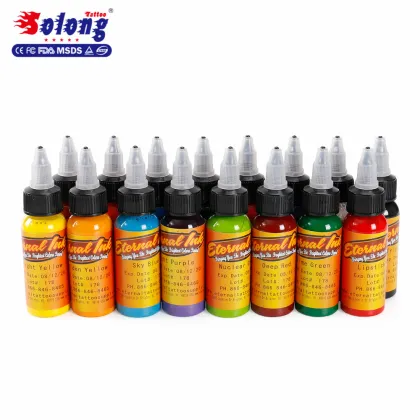 Solong tattoo best quality 16 colors tattoo ink