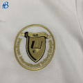 Camisas de deportes de campus blancos de Slim Fit personalizados