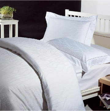 Hotel Fitted Bed Sheet / Hotel Beddings 40s 50/50 Cotton/Polyester