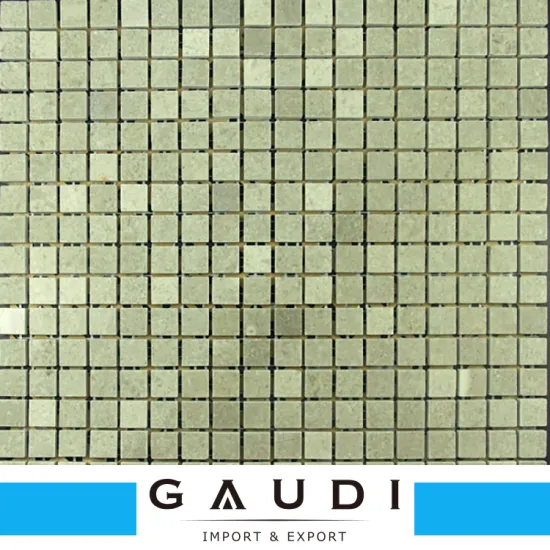 Cheap 8mm square stone mosaic decoration for home