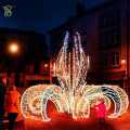 Large 3D Fountain Motif Light