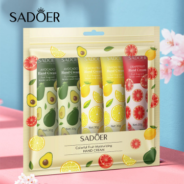 SADOER Fruit Anti-Frost Hand Cream 3 Types 30g