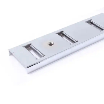 Hot Sale Chrome Plated Metal Column Slotted Strut U-Channel