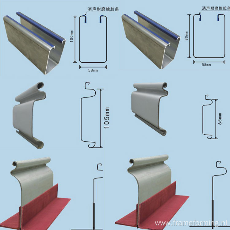 rolling shutter panel making machine