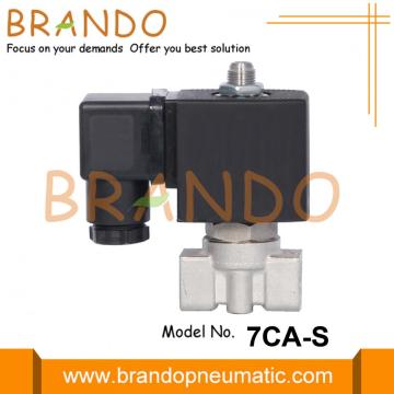 3/2 Way Stainless Steel Solenoid Valve For Water