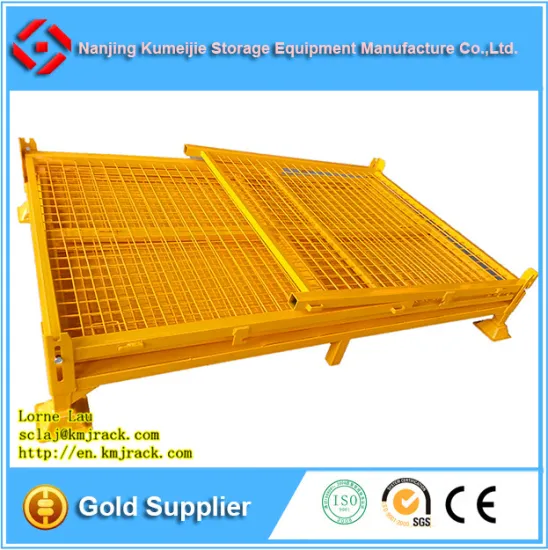 2015 Hot Sale Industrial Collapsible Steel Wire Mesh Stillage Container