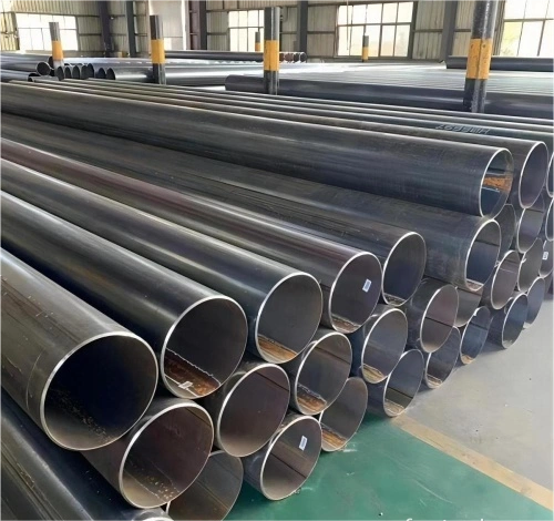 Black Mild ERW Welded Steel Pipe Q235