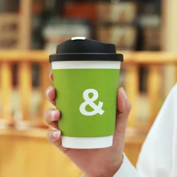 12oz Disposable Coffee Paper Cups for Coffee