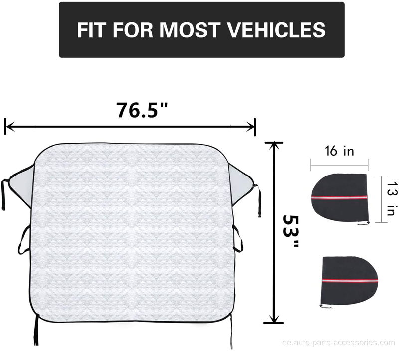 Bequemer Gebrauch Winter Hagel Guard wasserdichte Autoabdeckung