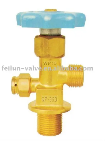 QF-35D Oxygen Cylinder valve with safety device