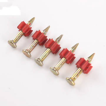Unghia per pistola e gas con rondelle in PVC rosso per le riprese di unghie