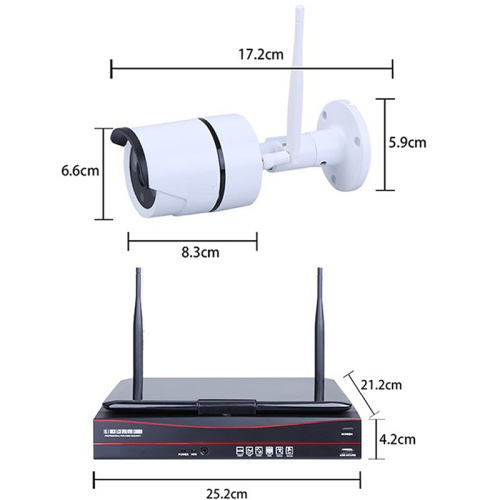 4CHS Wifi NVR Kits with 10inch LCD Monitor