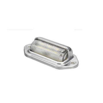 12V 6 LED Number Plate Light with Aluminum Cover for Vehicles