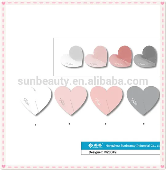Wedding Used Table Name Decoration with Heart Shaped