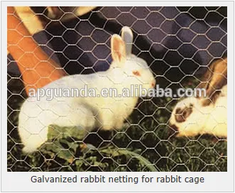 Rabbit netting, hexagonal wire netting for rabbit fence and chicken cages