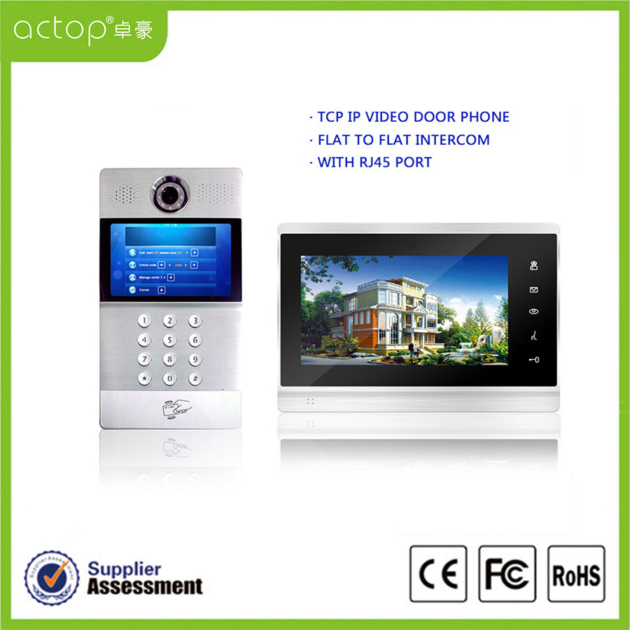 Wired Door Video Intercom System