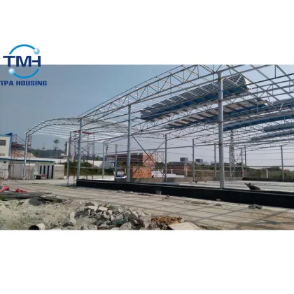 OEM/ODM Prefabricated Shed Steel Shade Structure Easy Assembled Steel Shed